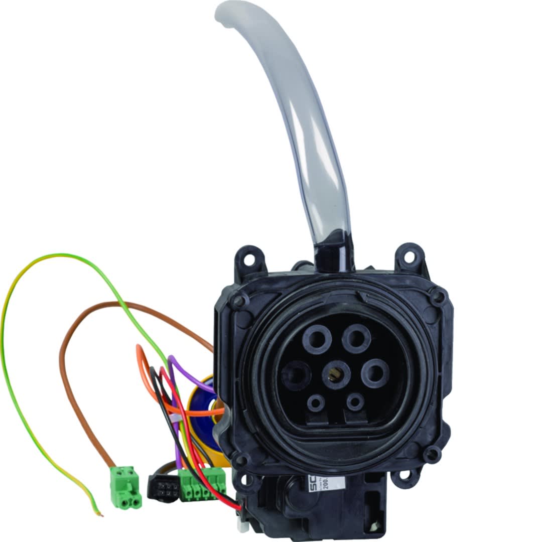 Hager - Witty pièce détachée -  prise M3T2S avec verrou 1P pour borne XEV1Kxx