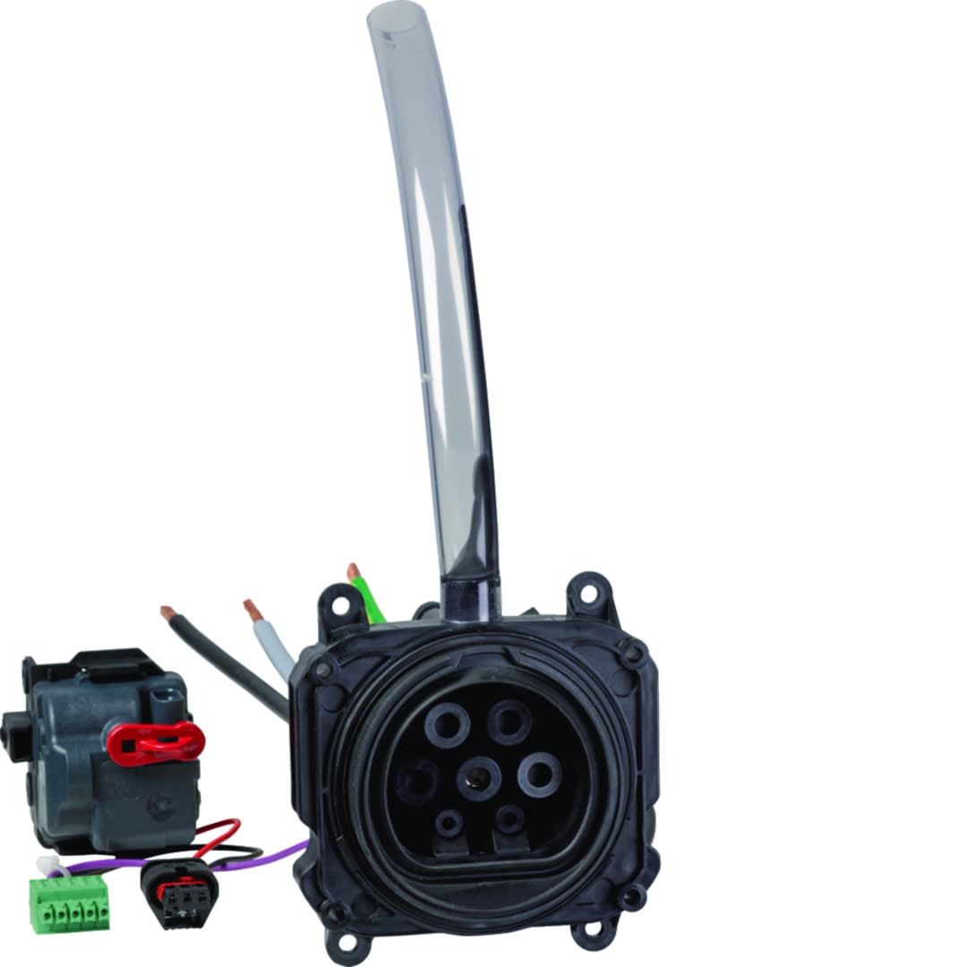 Hager - Witty pièce détachée -  prise M3T2S avec verrou 3P pour borne XEV1Rxx