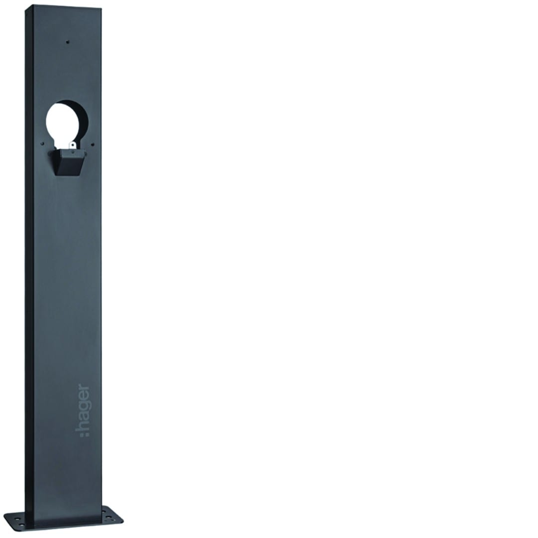 Hager - Pieds double pour montage de deux borne witty one