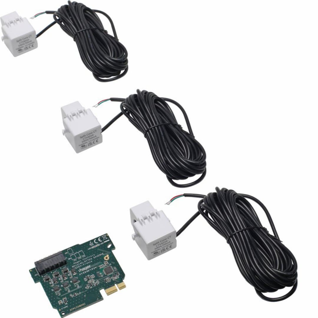Hager - Carte gestion d'énergie tri avec TORES pour borne de recharge XVR1xx et XVL122xx