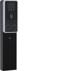 Hager - WP2 Totem 2x 22kW, 2xT2S, IP55, IK10, OCCP, 4G, RFID, TPE, Ecran, Protections