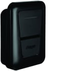 Hager - witty one borne de recharge IP55 1x11kW 3P T2+TIC+RFID+APP Buetooth+Opt sol.