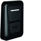 Hager - witty one pièce détachée-Couvercle de finition noir graphite, pour witty XVR1xx