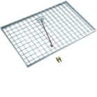Hager - Caillebotis en tôle d'acier, accessoire, pour armoire KVS taille 2