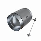 BAILLINDUSTRIE - By-pass circulaire en acier galvanisé de diamètre 200 mm