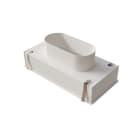 BAILLINDUSTRIE - Plénum en ABS pour grille de soufflage de 300 x150 mm