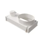 BAILLINDUSTRIE - Plénum en ABS pour grille de soufflage de 400 x 200 mm