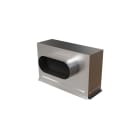 BAILLINDUSTRIE - Plénum acier grille de soufflage 300 x100 mm (sortie latérale)