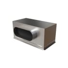 BAILLINDUSTRIE - Plénum acier grille de soufflage 400 x200 mm (sortie latérale)