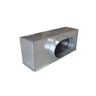 BAILLINDUSTRIE - Plénum acier isolé pour grille de soufflage 500 x150 mm (sortie latérale)