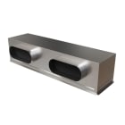 BAILLINDUSTRIE - Plénum acier isolé avec piquages latéraux de 800 x 200 mm (sorties latérales)