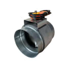 BAILLINDUSTRIE - Registre motorisé en acier galvanisé Ø 160 mm avec servomoteur extra-plat 230V