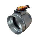 BAILLINDUSTRIE - Registre motorisé en acier galvanisé Ø 200 mm avec servomoteur extra-plat 24V