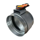 BAILLINDUSTRIE - Registre motorisé en acier galvanisé Ø 250 mm avec servomoteur extra-plat 24V