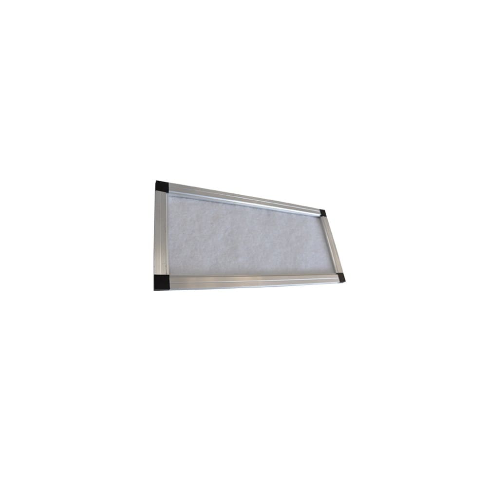 BAILLINDUSTRIE - Filtre pour grille de reprise de 400 x 200 mm  ( dimensions 375 x 175 mm)