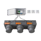 BAILLINDUSTRIE - Pack de régulation à 3 zones thermostats Blancs comprenant : 1 plénum 3XS, 1 cof