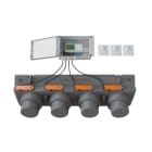 BAILLINDUSTRIE - Pack de régulation à 3 zones thermostats Blancs comprenant : 1 plénum 4S, 1 coff