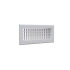 BAILLINDUSTRIE - Grille de soufflage double déflexion en aluminium blanc mat de 300 x 100 mm