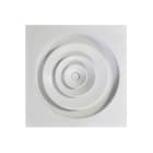 BAILLINDUSTRIE - Diffuseur circulaire blanc mat Ø 250 pour dalle de faux-plafond de 600x600 mm
