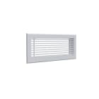 BAILLINDUSTRIE - Grille de soufflage linéaire de 400x150 mm en aluminium blanc mat