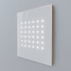 BAILLINDUSTRIE - Collecteur de reprise CASSIOPEE, finition Blanche, pour plénum de 600x600 mm