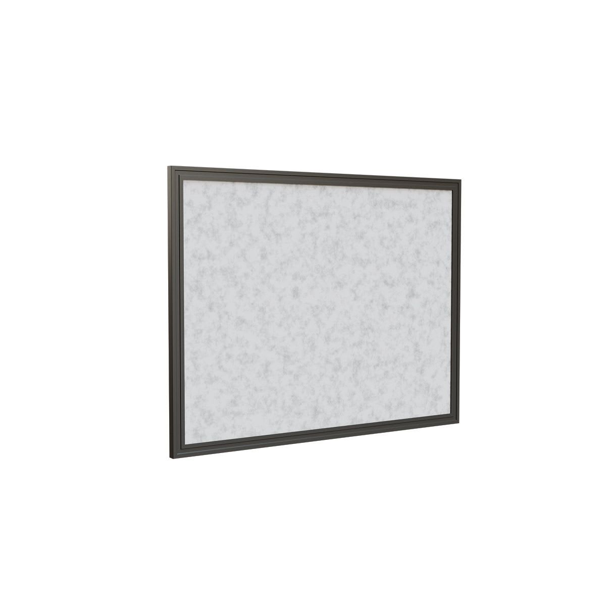 BAILLINDUSTRIE - Filtre pour grille de reprise 500 x 400 mm Anthracite ( dimensions 450 x 350 mm)