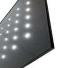 BAILLINDUSTRIE - Dalle lumineuse à LED de 600x600 mm CASSIOPEE, finition Noire - 24 LED