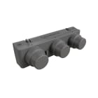 BAILLINDUSTRIE - Plénum universel prêt à poser soufflage/reprise 3 sorties Ø 200-160 mm