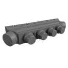 BAILLINDUSTRIE - Plénum universel prêt à poser soufflage/reprise 4 sorties Ø 200-160 + 2x Ø 250