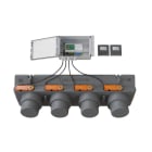 BAILLINDUSTRIE - Pack de régulation BAILLZONING à 2 zones thermostats Anthracites