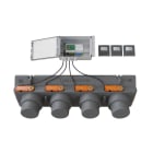 BAILLINDUSTRIE - Pack de régulation BAILLZONING à 3 zones thermostats Anthracites