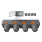 BAILLINDUSTRIE - Pack de régulation BAILLZONING à 4 zones thermostats Anthracites
