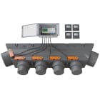 BAILLINDUSTRIE - Pack de régulation BAILLZONING à 4 zones thermostats Blancs