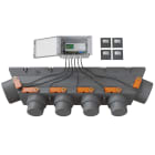 BAILLINDUSTRIE - Pack de régulation BAILLZONING à 4 zones thermostats Anthracites