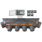 BAILLINDUSTRIE - Pack de régulation BAILLZONING à 5 zones thermostats Anthracites