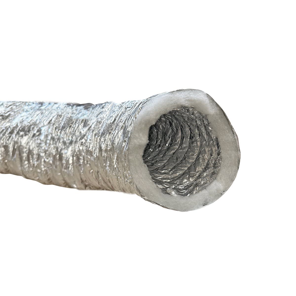 BAILLINDUSTRIE - Gaine isolée fibre de polyester M1 diamètre 200 mm - ép. 25 mm (carton de 10 ML)