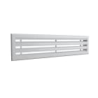 BAILLINDUSTRIE - Diffuseur linéaire triple fentes en aluminium blanc mat de 800 x 150 mm