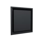 BAILLINDUSTRIE - Diffuseur circulaire noir mat Ø 250 pour dalle de faux-plafond de 600x600 mm