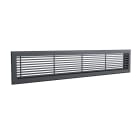 BAILLINDUSTRIE - Grille de soufflage linéaire de 1000x150 mm en aluminium anthracite mat