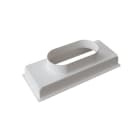 BAILLINDUSTRIE - Plénum en ABS pour grille de soufflage de 400 x 150 mm