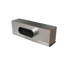 BAILLINDUSTRIE - Plénum acier isolé pour grille de soufflage de 600 x150 mm (sortie latérale)