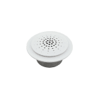 BAILLINDUSTRIE - Diffuseur circulaire blanc - diamètre 160 mm avec manchon acier