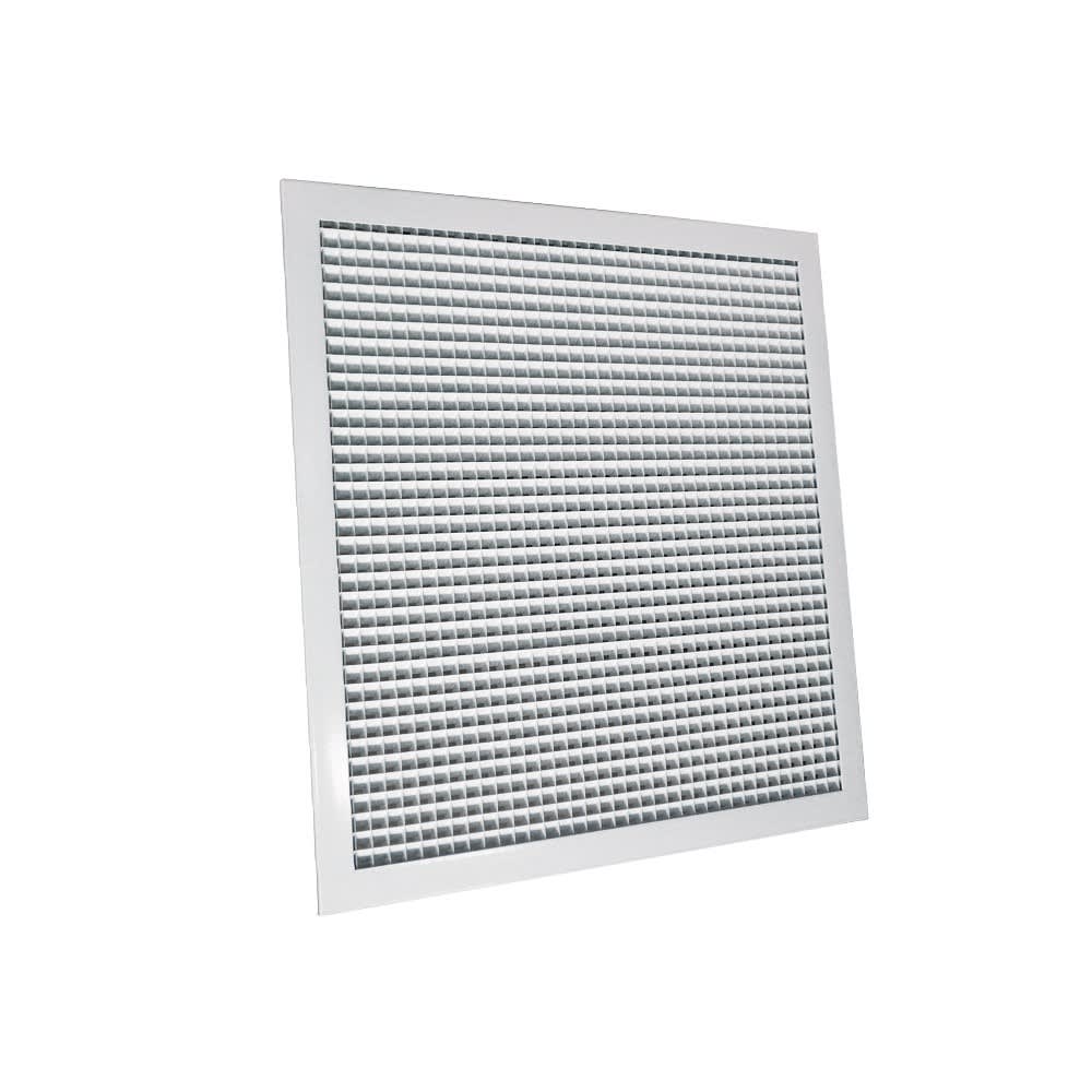 BAILLINDUSTRIE - Grille de transfert aluminium blanc mate 595 x 595 mm