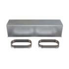 BAILLINDUSTRIE - Plénum soufflage en acier isolé pour grille double déflexion de 800x200 mm