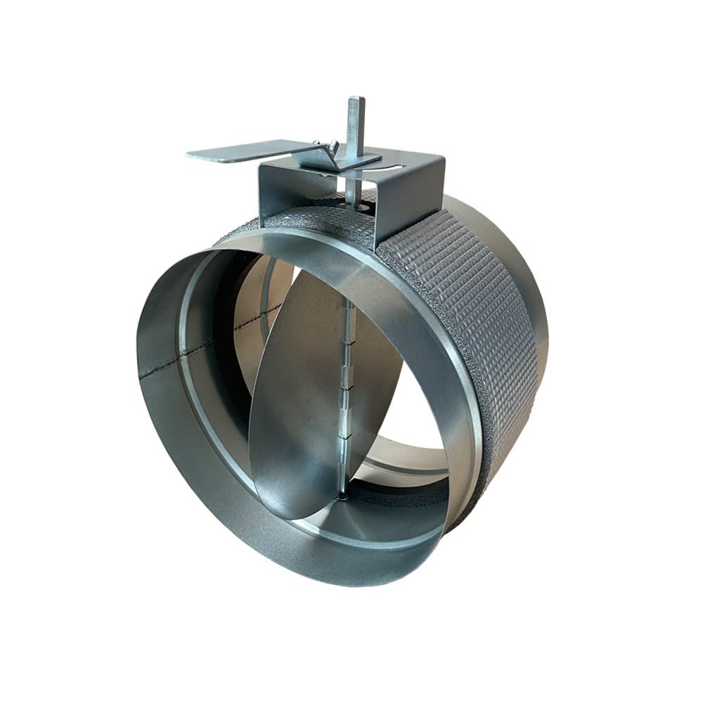 BAILLINDUSTRIE - Registre motorisable acier galvanisé diamètre 200 mm