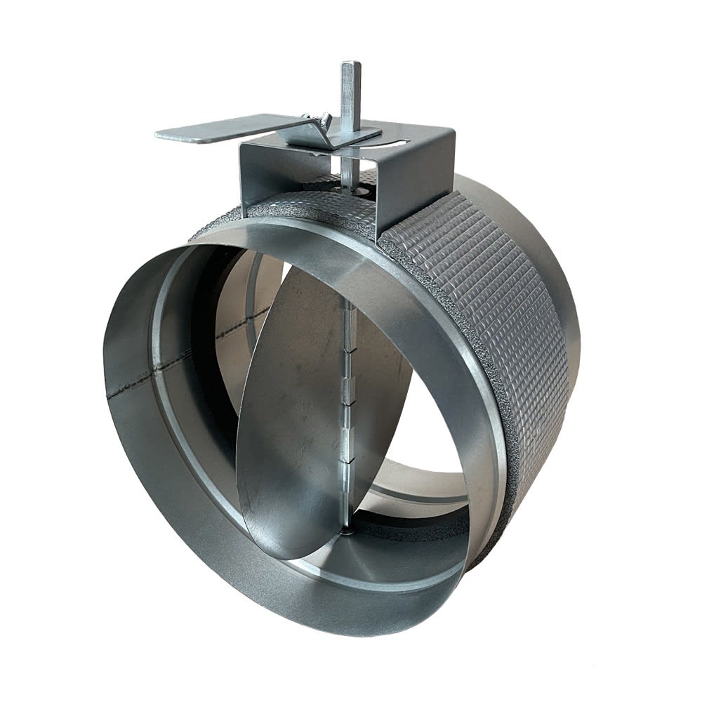 BAILLINDUSTRIE - Registre motorisable acier galvanisé diamètre 250 mm