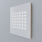 BAILLINDUSTRIE - Collecteur de reprise CASSIOPEE, finition Blanche, pour plénum de 600x600 mm