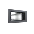 BAILLINDUSTRIE - Grille de soufflage double déflexion aluminium Anthracite de 300x150 mm