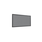 BAILLINDUSTRIE - Filtre de 348x148 mm pour grille de reprise de couleur Anthracite