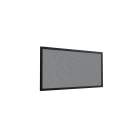 BAILLINDUSTRIE - Filtre de 348x148 mm pour grille de reprise de couleur Noire